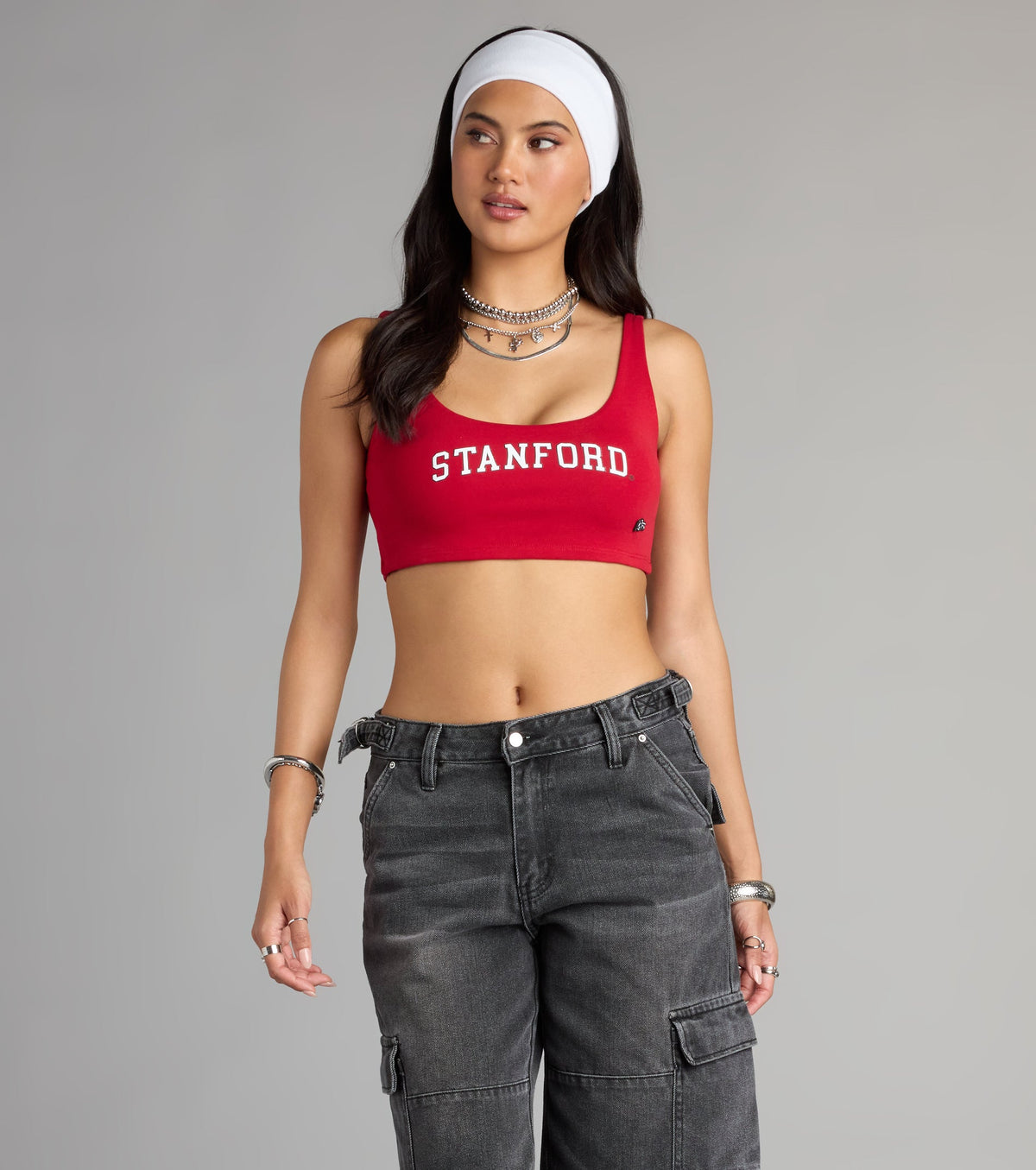 Ace The Fit Stanford® Cropped Tank Top