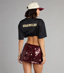 Fan Fave Florida State® Cropped Jersey Top