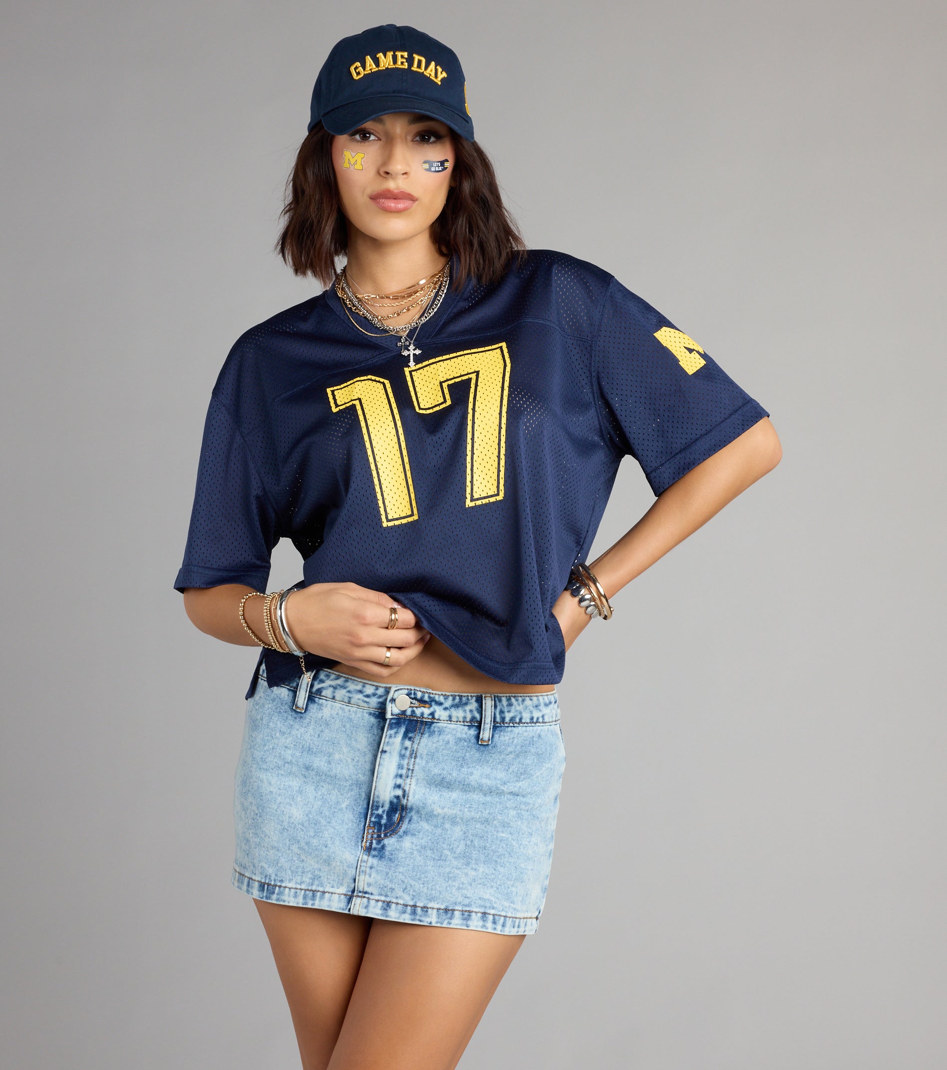 Game Day Crush University of Michigan™ Jersey Top