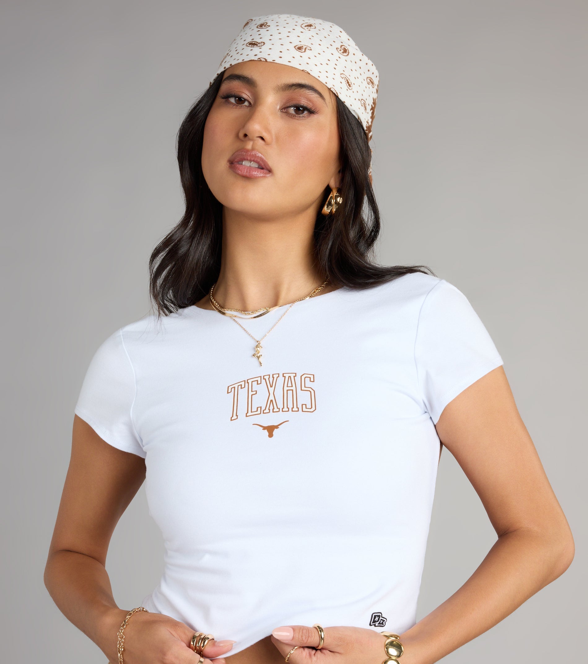 Back It Up Texas© Crop Tee