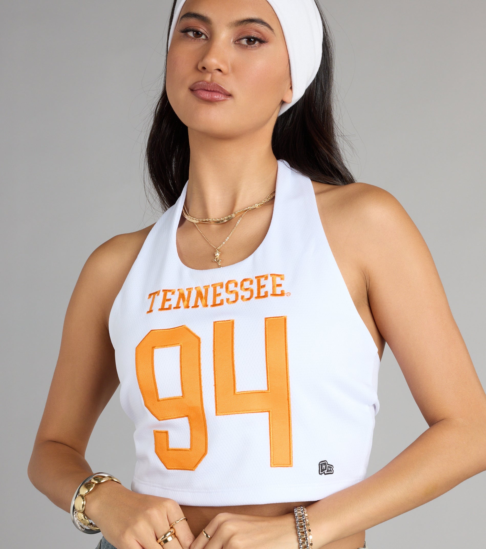 Halftime Crush Tennessee® Jersey Halter Top
