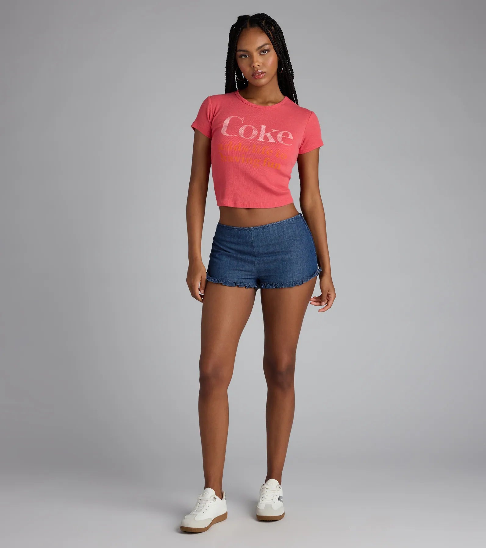 Coke ® Graphic Crop Tee