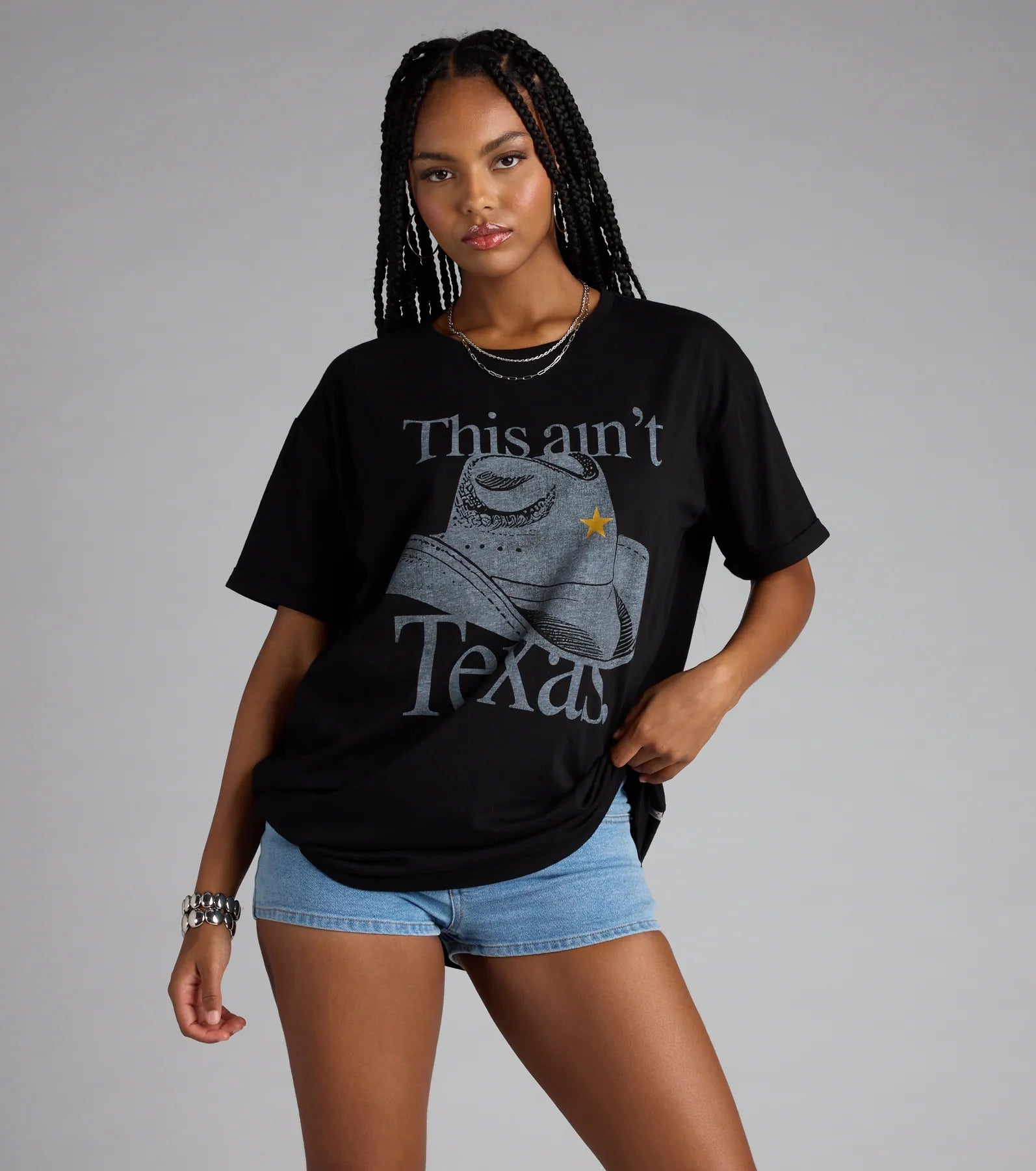 This Ain't Texas Oversized Graphic Tee