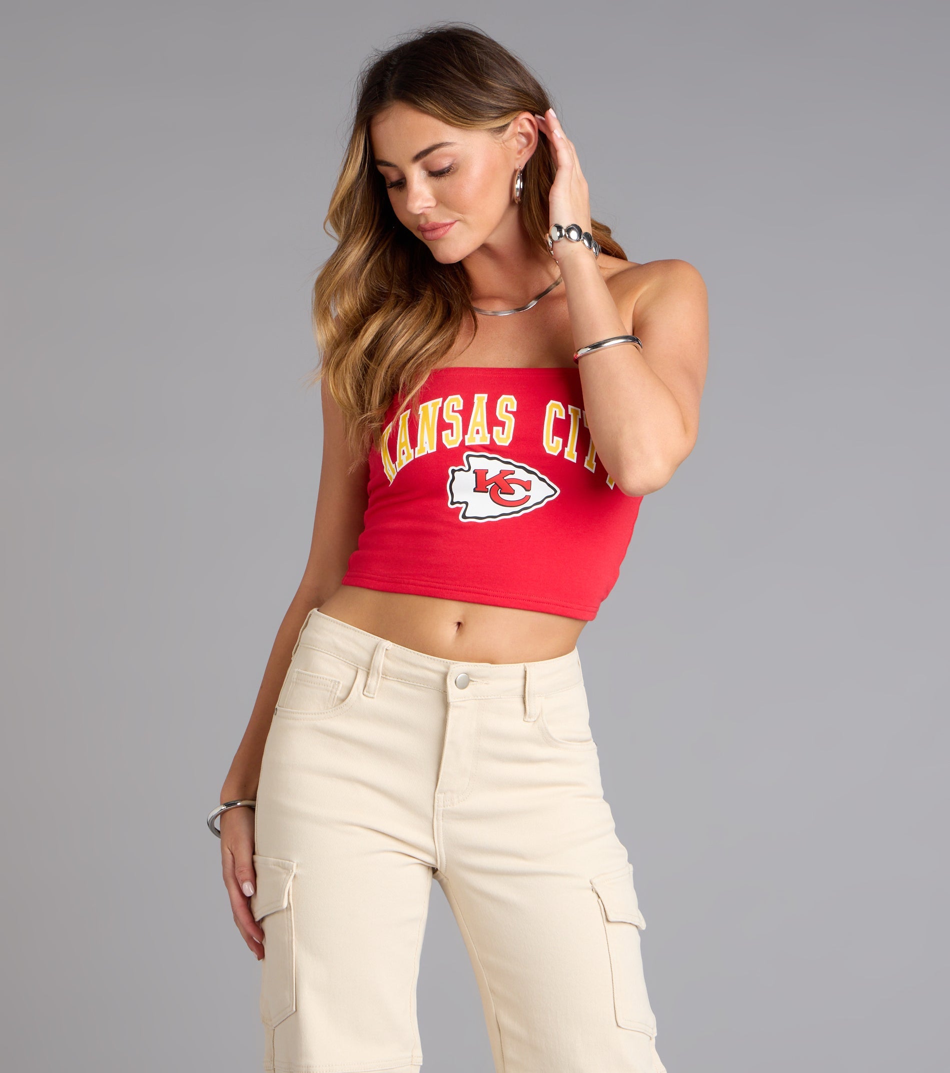 Ultra Game NFL Kansas City Chiefs Tube Top