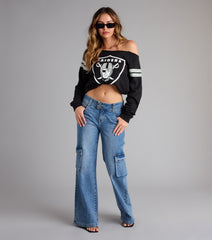 Ultra Game NFL Las Vegas Raiders Pull-Over Top