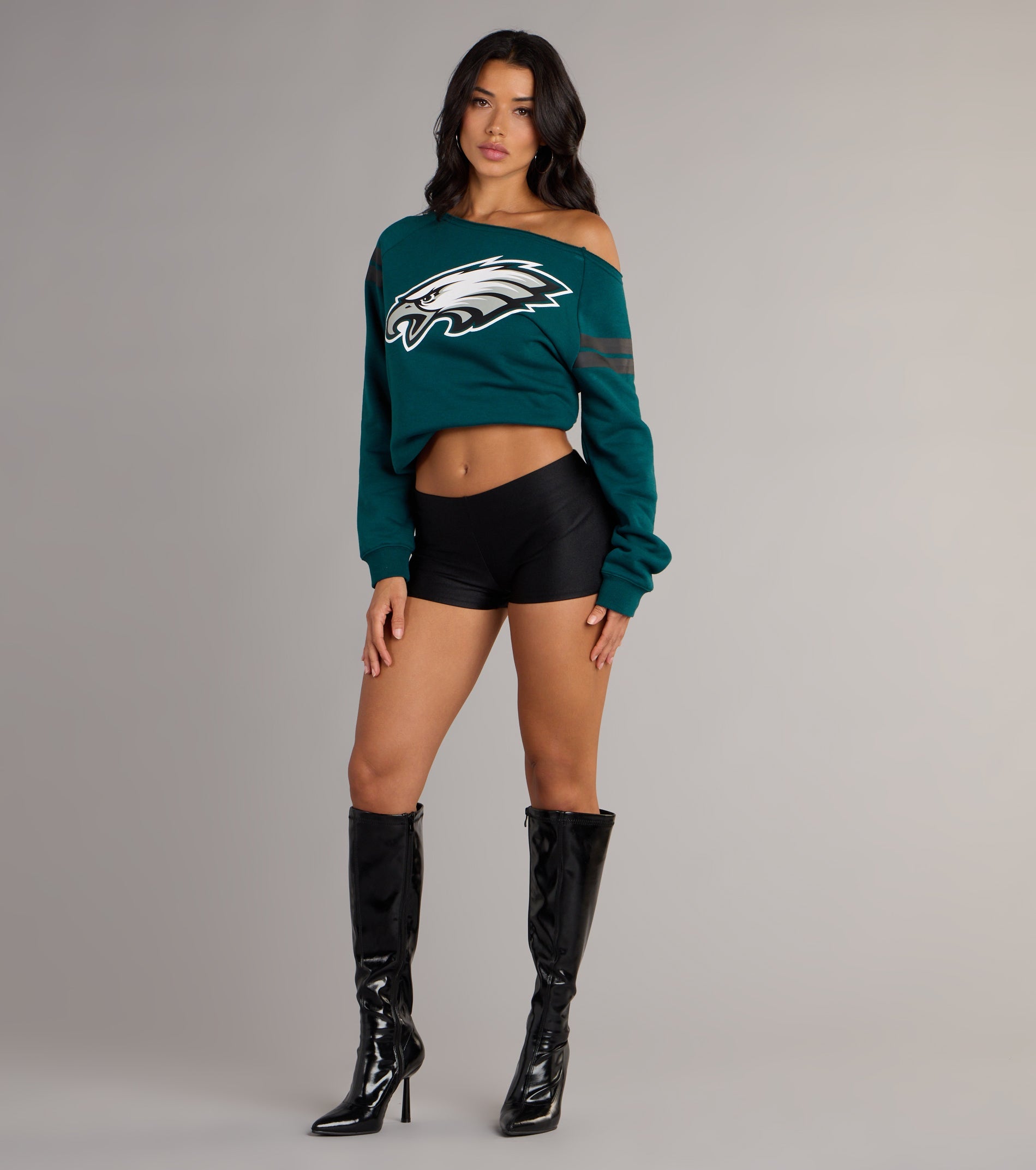 Ultra Game NFL Philadelphia Eagles Pull-Over Top
