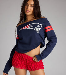 Ultra Game NFL New England Patriots Pull-Over Top