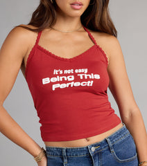 It's Not Easy Being This Perfect Crop Top