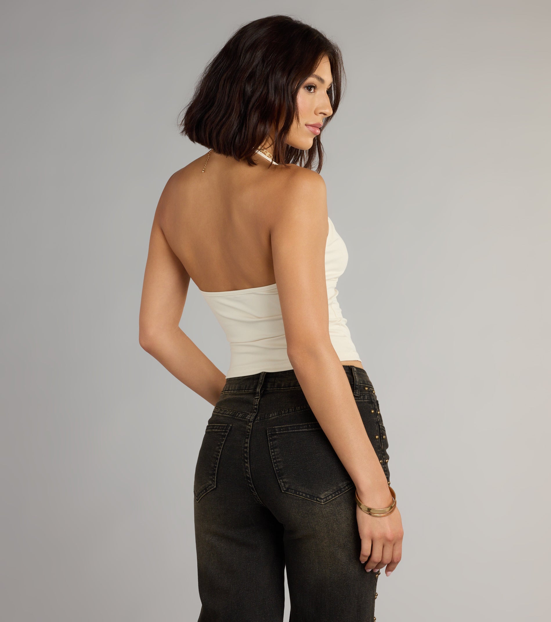 Everyday Essential Halter Crop Top