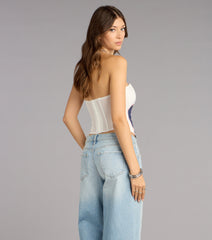 Game On Jersey 87 Corset Top