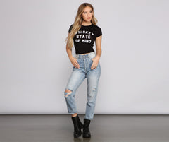 Whiskey State Of Mind Graphic Tee