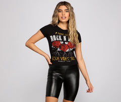 Rocker Chic Vibes Graphic Tee