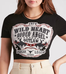 Rodeo Angel Cropped Graphic Tee