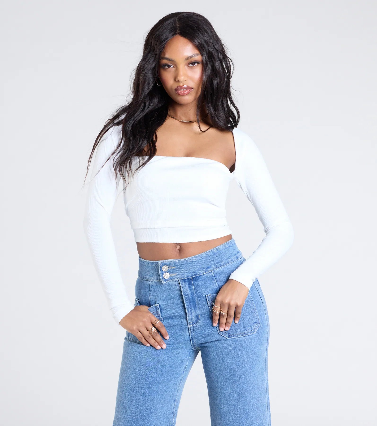 Effortless Energy Long Sleeve Crop Top
