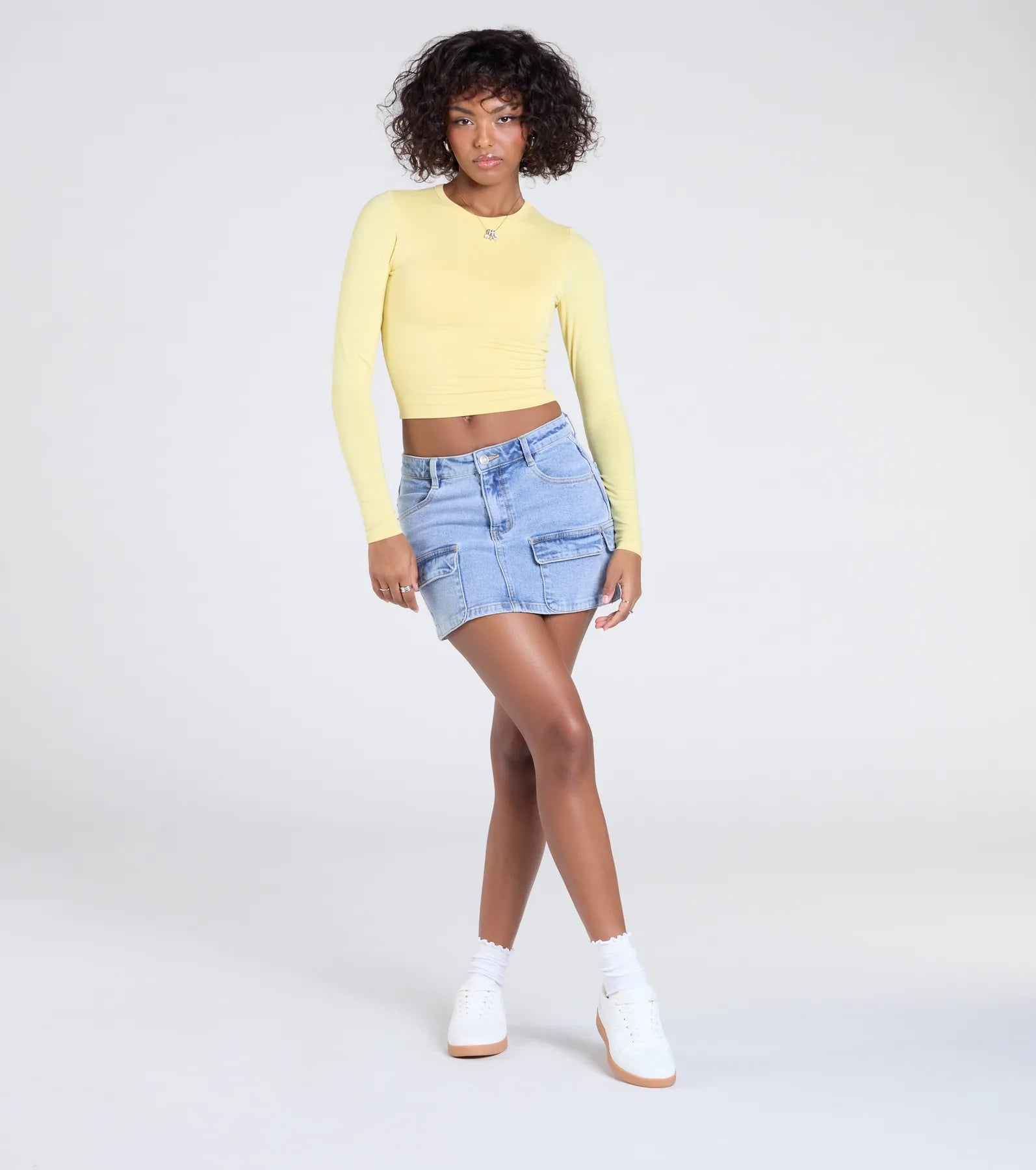 Essential Long Sleeve Crew Top