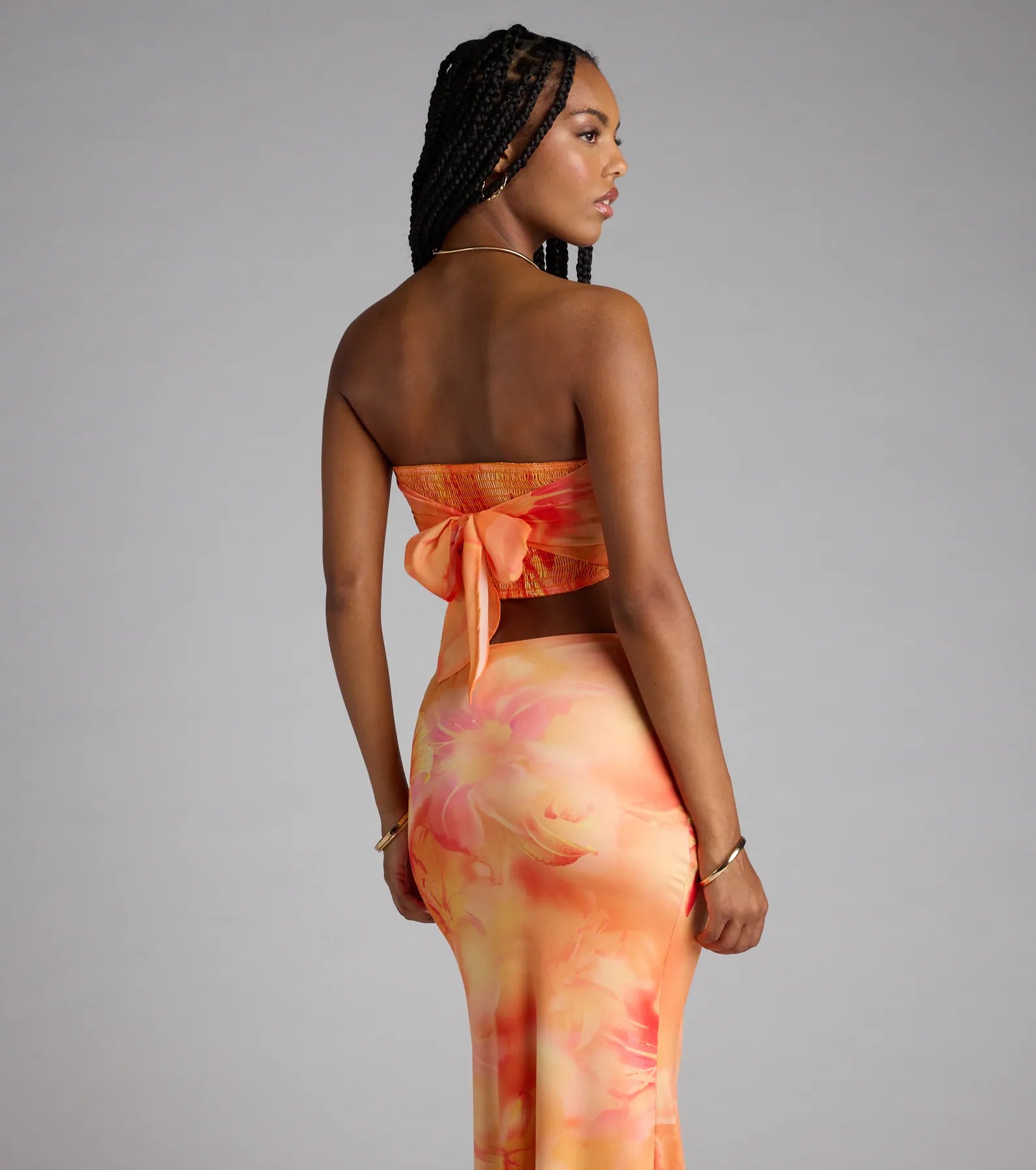 Perfect Symphony Floral Tube Top