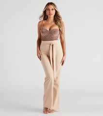 Sparkle and Shine Rhinestone Bustier