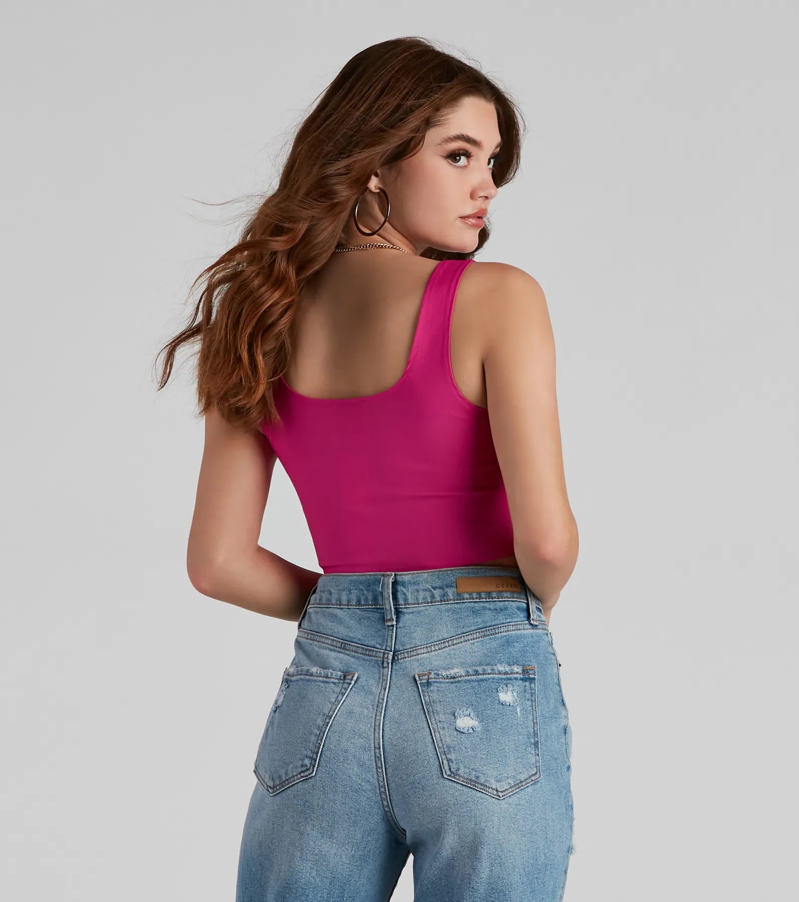 Hook and Eye Corset Crop Top