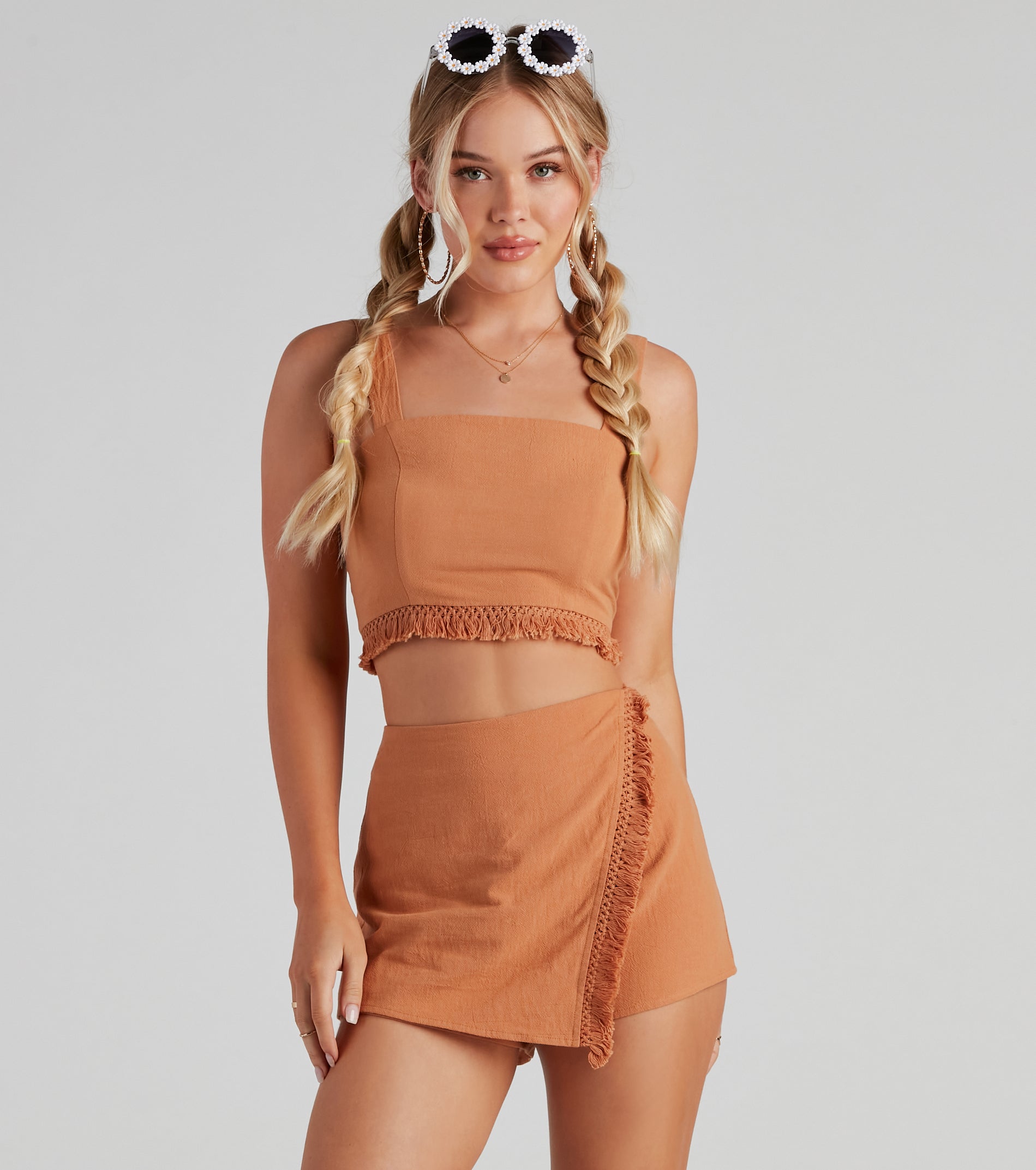 Come Away With Me Cotton Crop Top