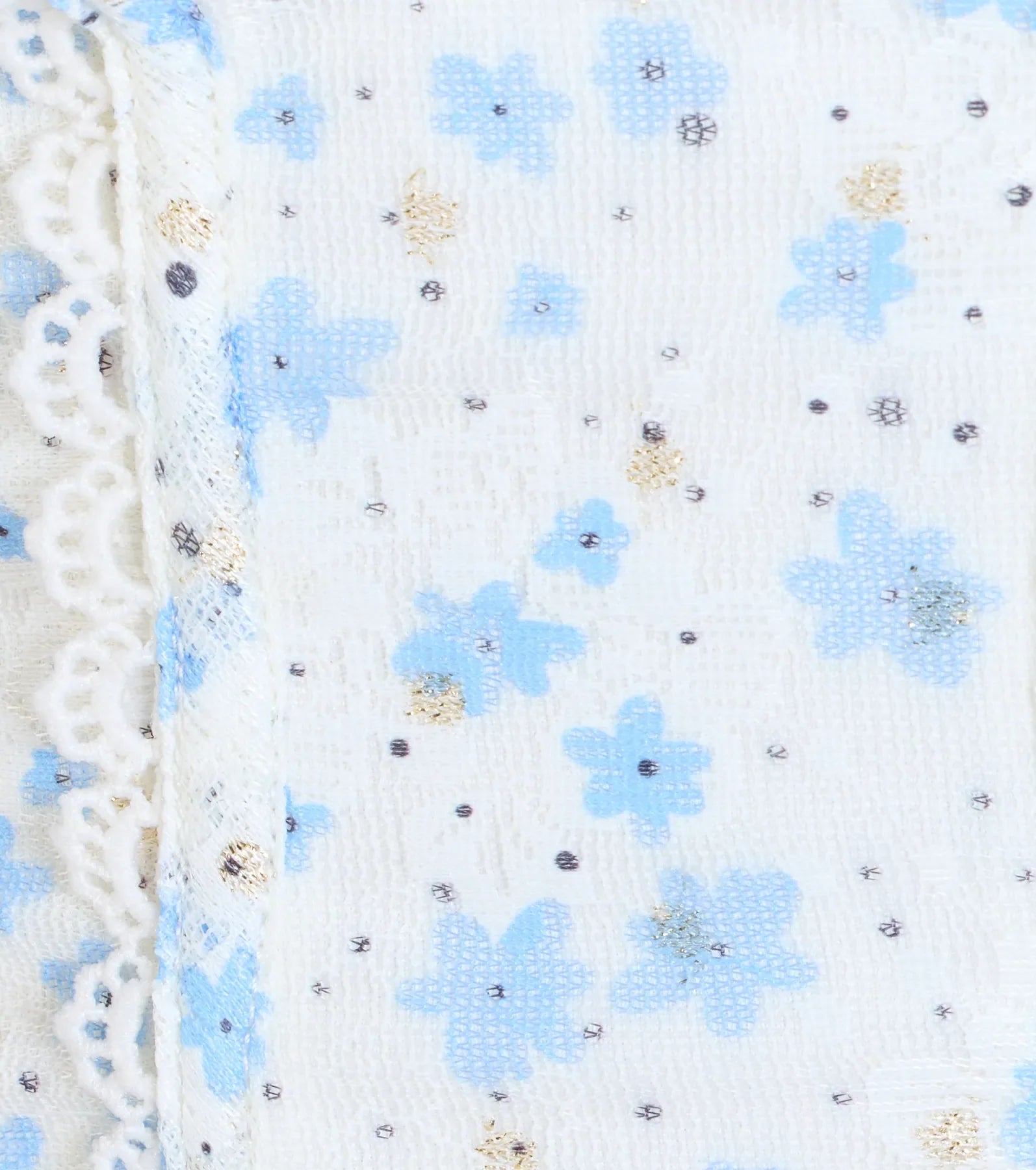 Special Moment Floral Glitter Dot Corset Top