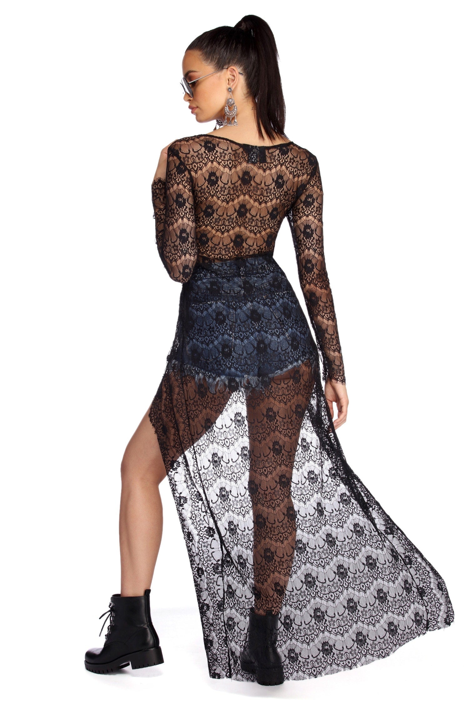 All You Eyelash Lace Duster