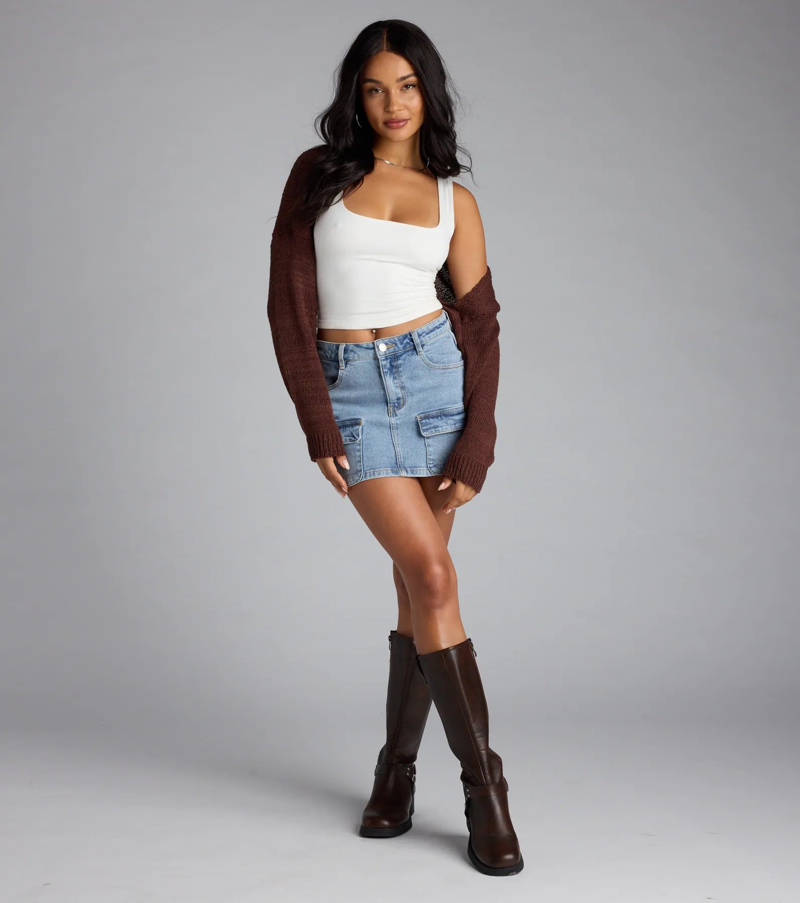 Cutie Pie Knit Bolero Sweater