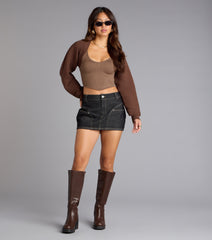 Cool Intentions Long Sleeve Knit Bolero