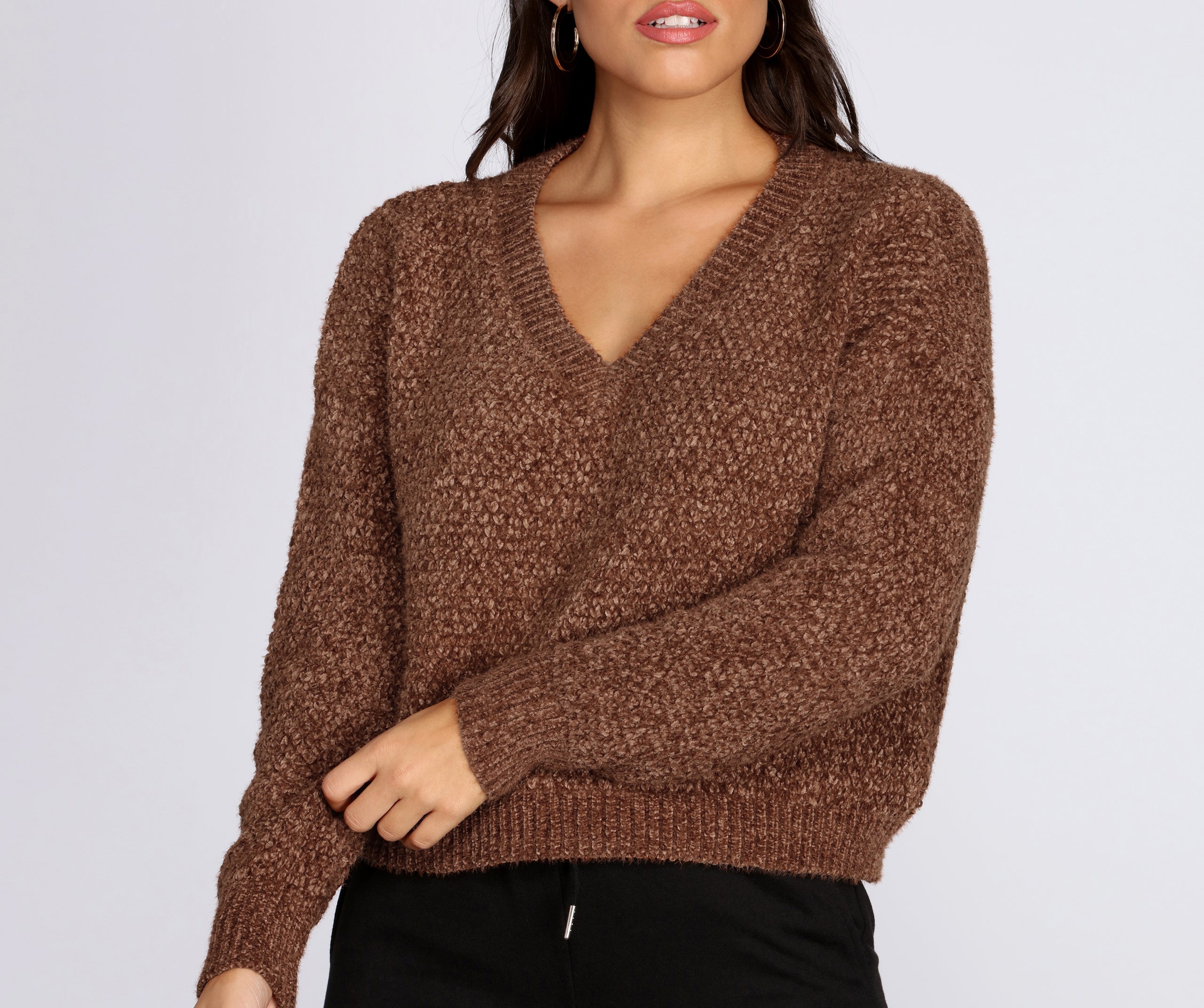 Cozy In Chenille Sweater