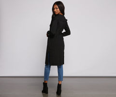 Trend Alert Tie Waist Trench Duster