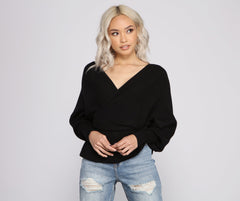 Cozy And Casual Peplum Sweater