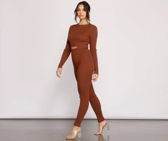 Cuddle Up Cozy Crop Top