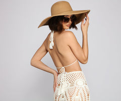 Crochet Cutie Triangle Crop Top