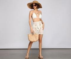 Crochet Cutie Triangle Crop Top