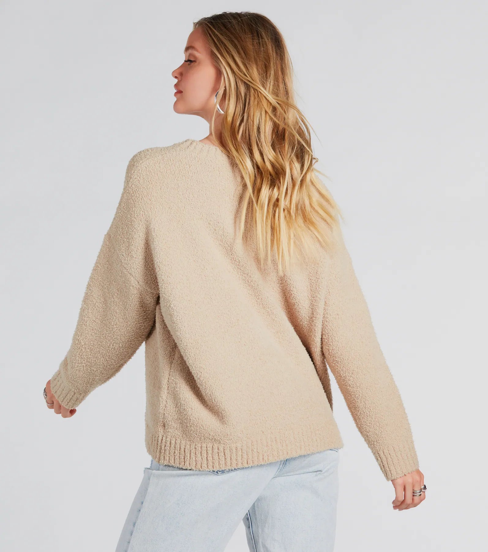 Sweet Chills Chenille Crew Neck Sweater