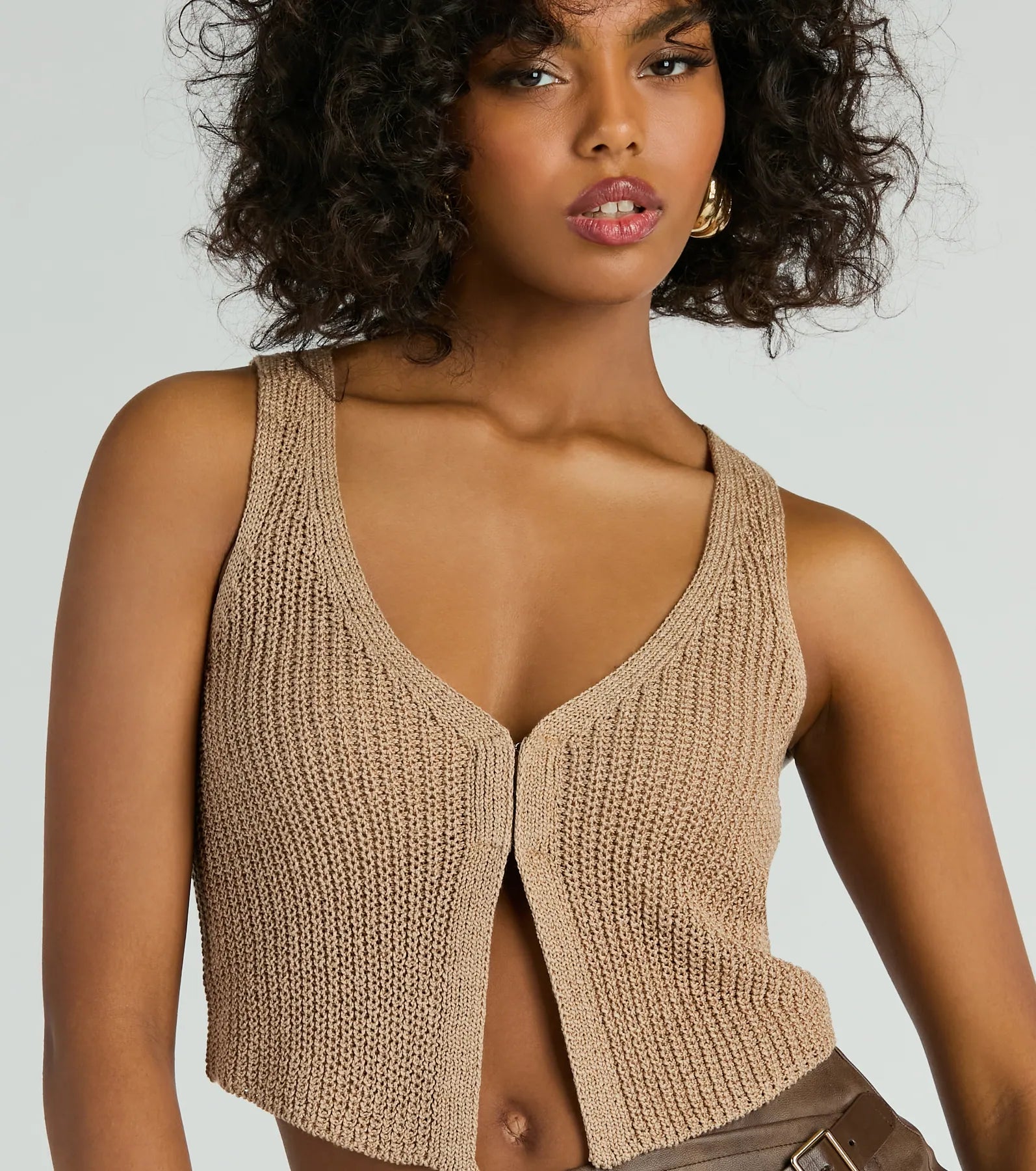 Dreamy Western Vibes Sleeveless Crochet Vest