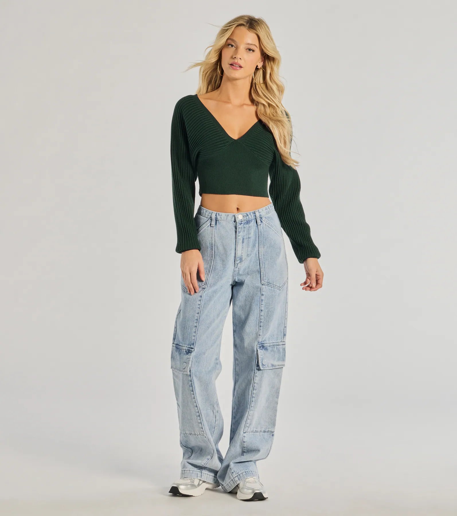 Feeling Cozy Ribbed Knit Long Sleeve Top