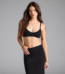 In My Feels Scoop Neck Bra Top