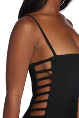 Cut To The Chase Bandage Dress