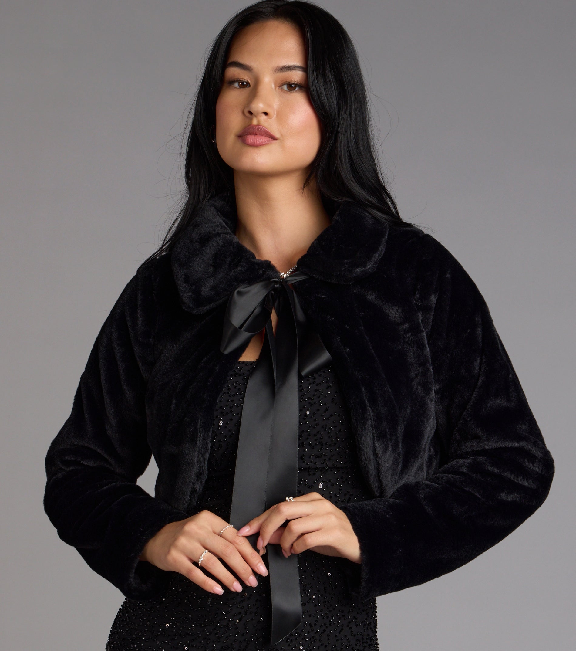 Wrapped in Luxe Faux Fur Jacket