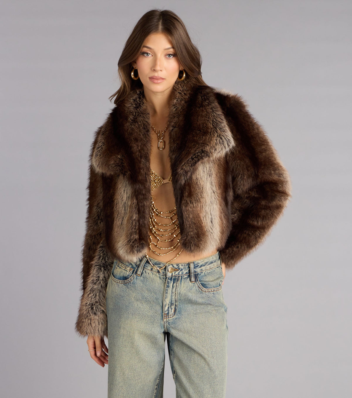 Frost Kiss Faux Fur Jacket