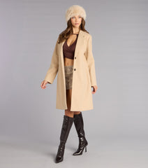 Classic Icon Button-Up Trench Coat