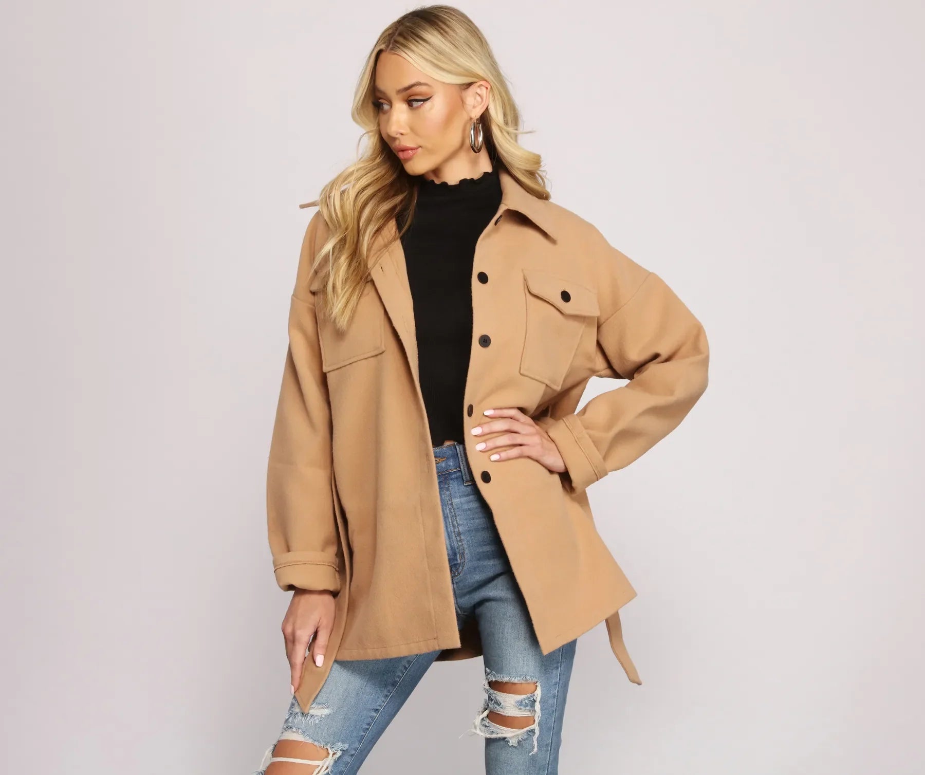 The Classic Belted Utility Jacket