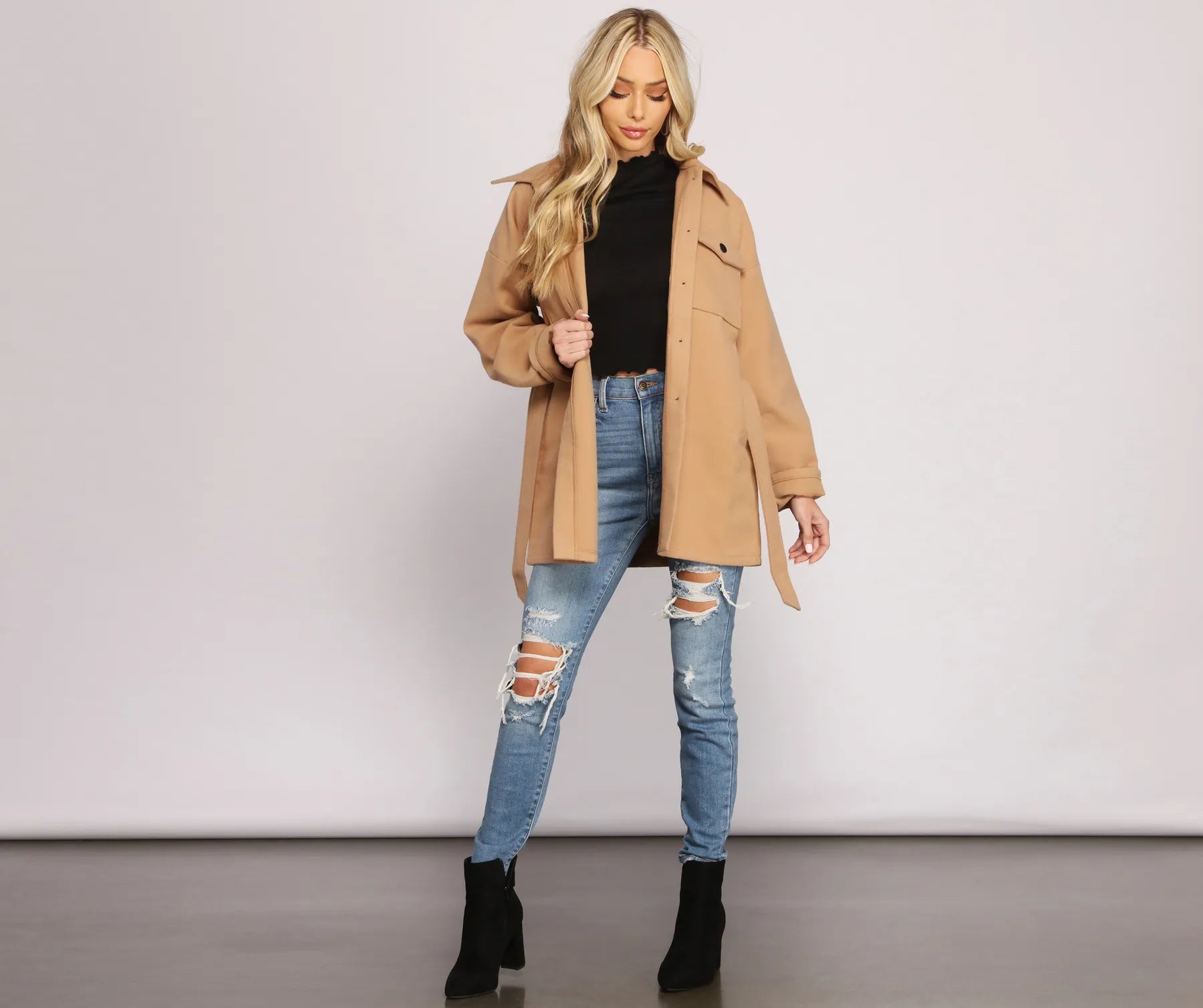 The Classic Belted Utility Jacket