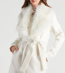 A Formal Affair Faux Fur Jacket
