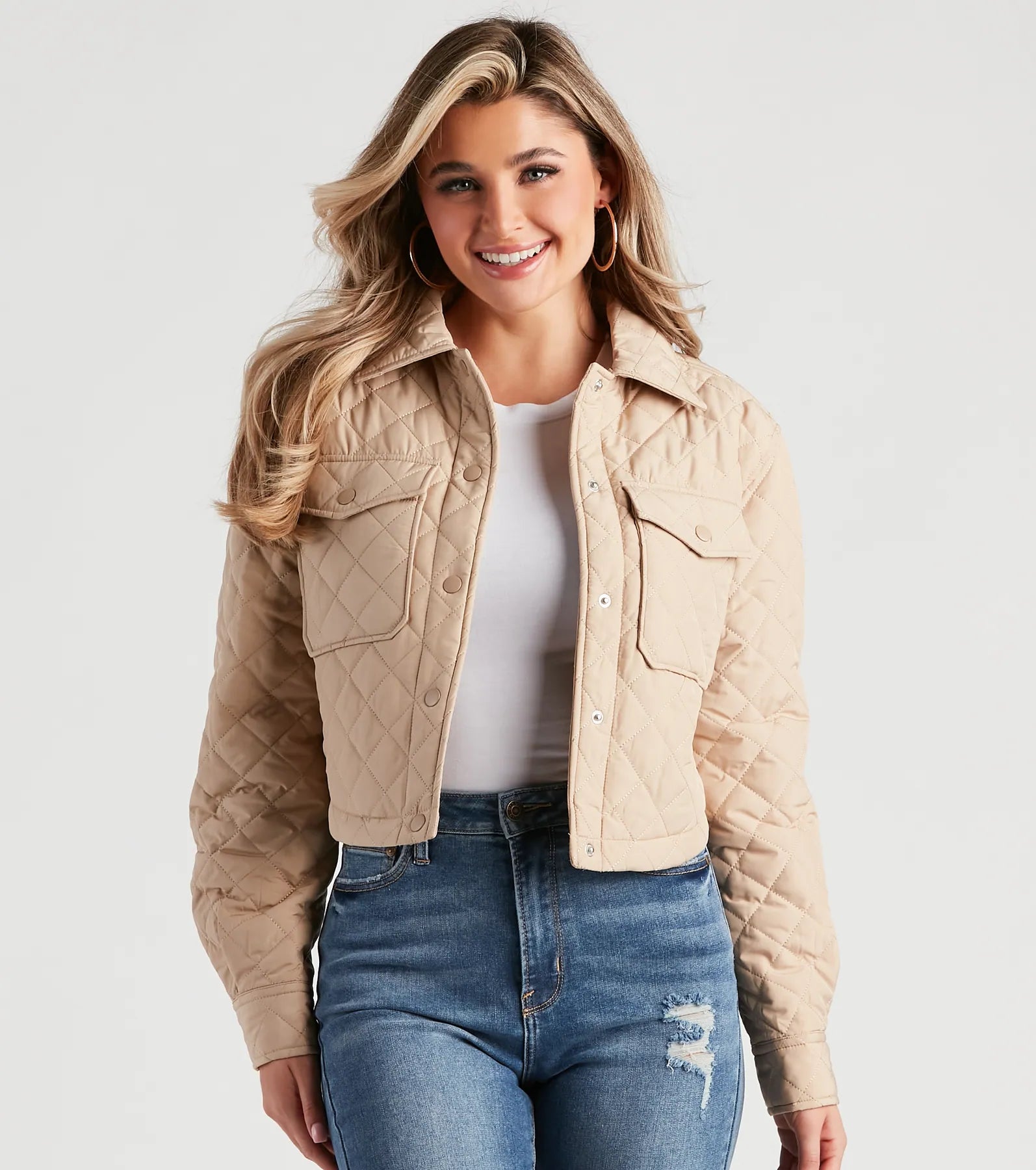 Stylish In The Chill Puffer Jacket