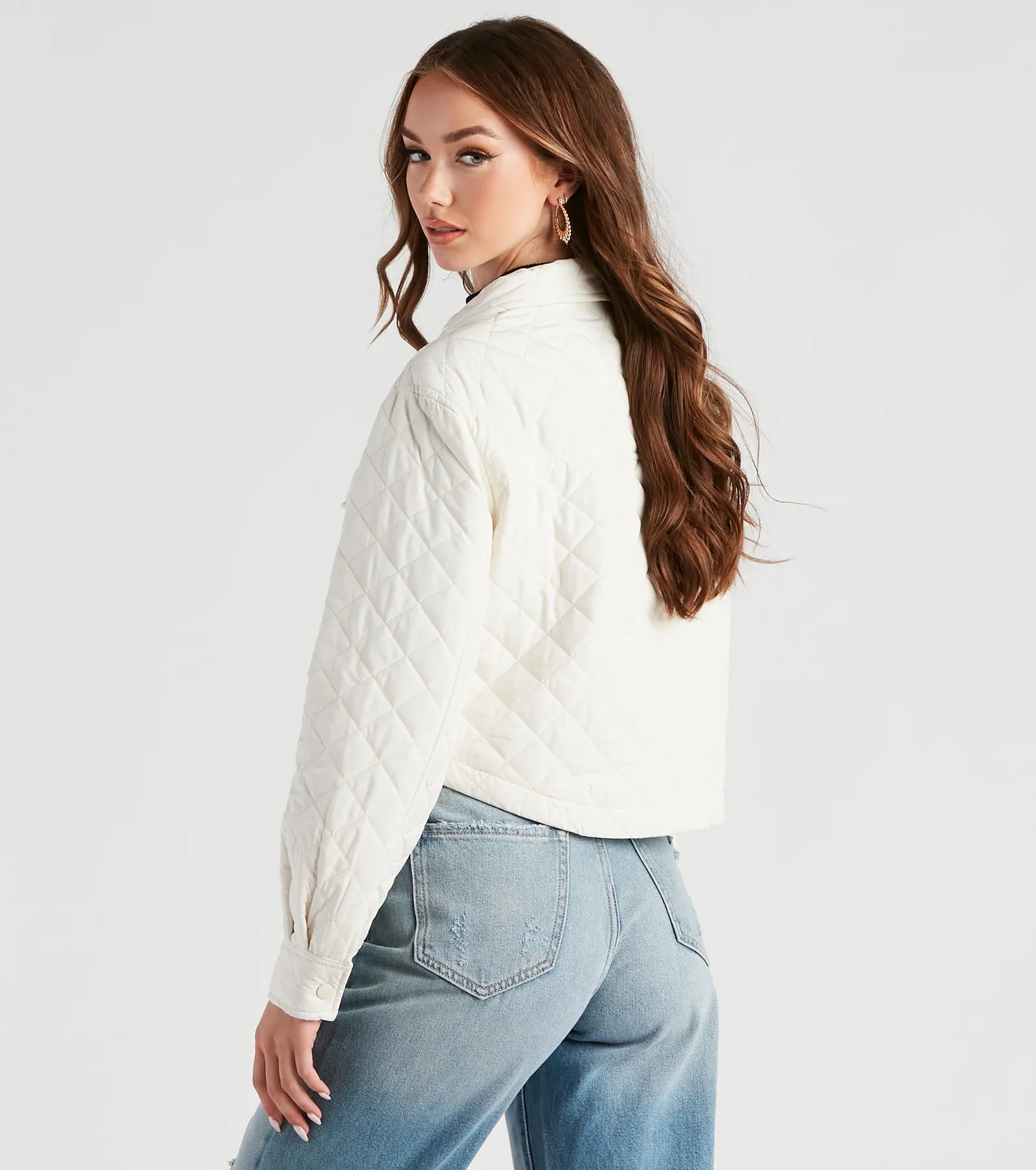 Stylish In The Chill Puffer Jacket