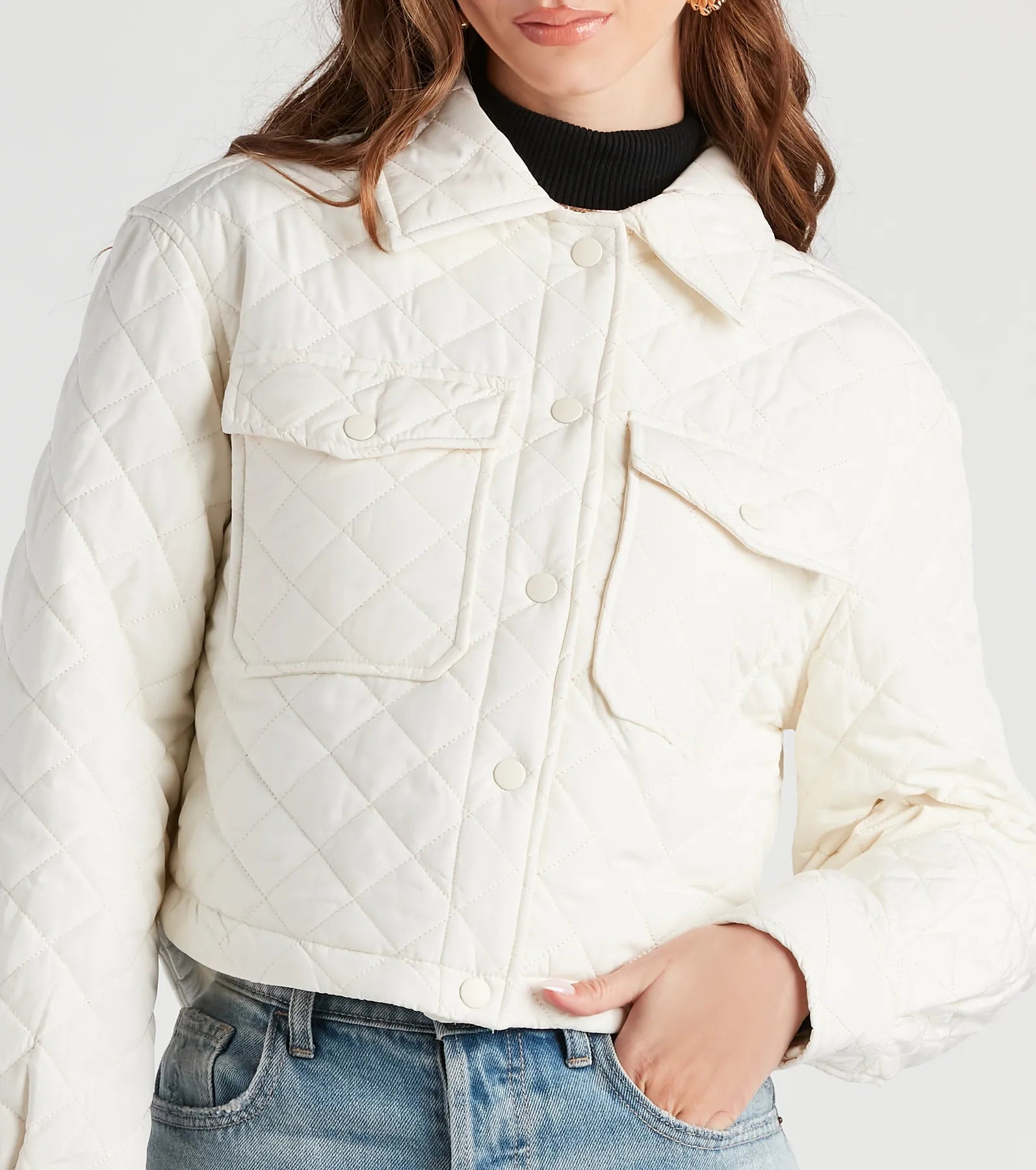 Stylish In The Chill Puffer Jacket