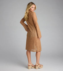 Beach Siren Energy Crochet Lace Duster