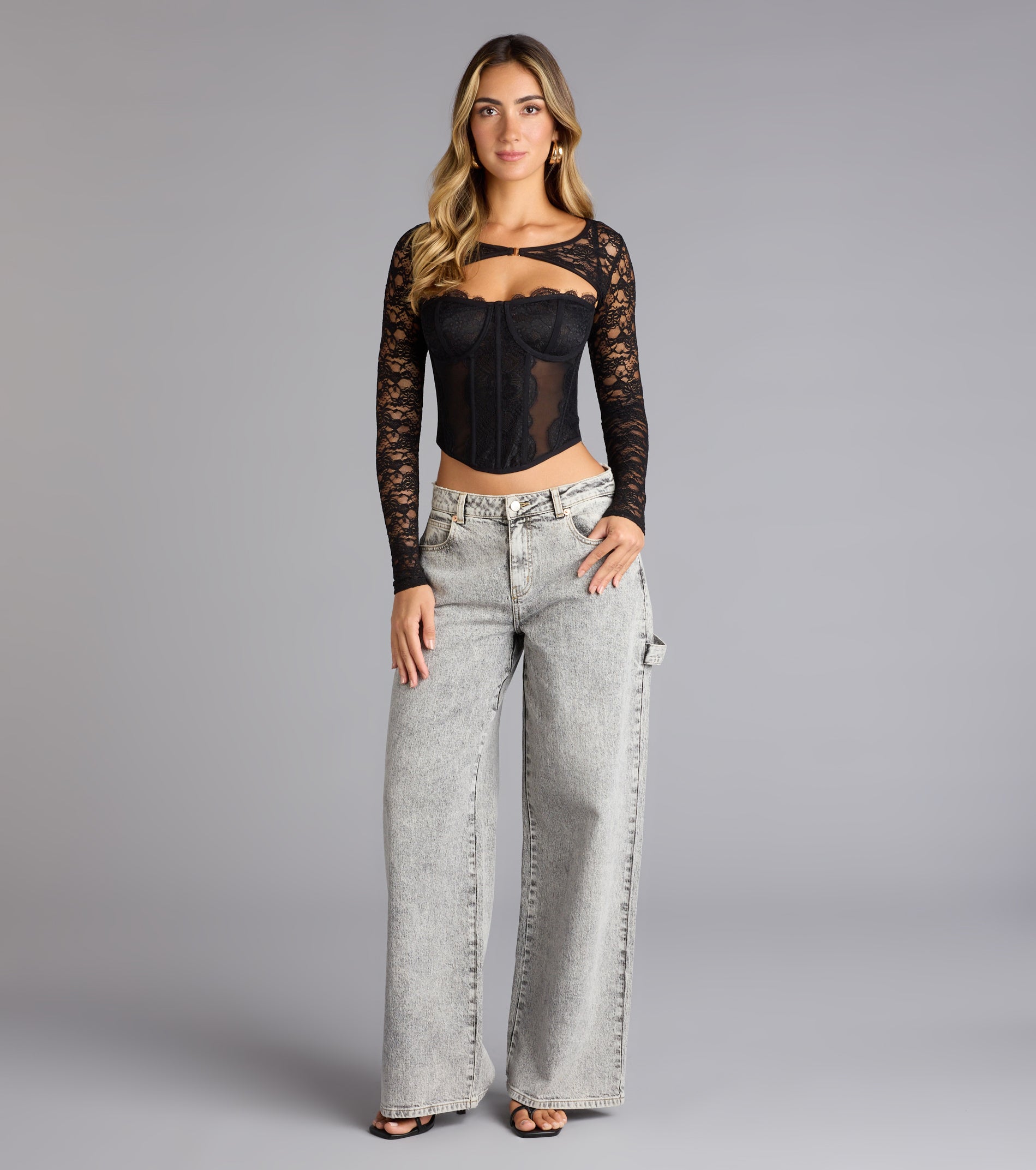 Delicate Edge Lace Bolero