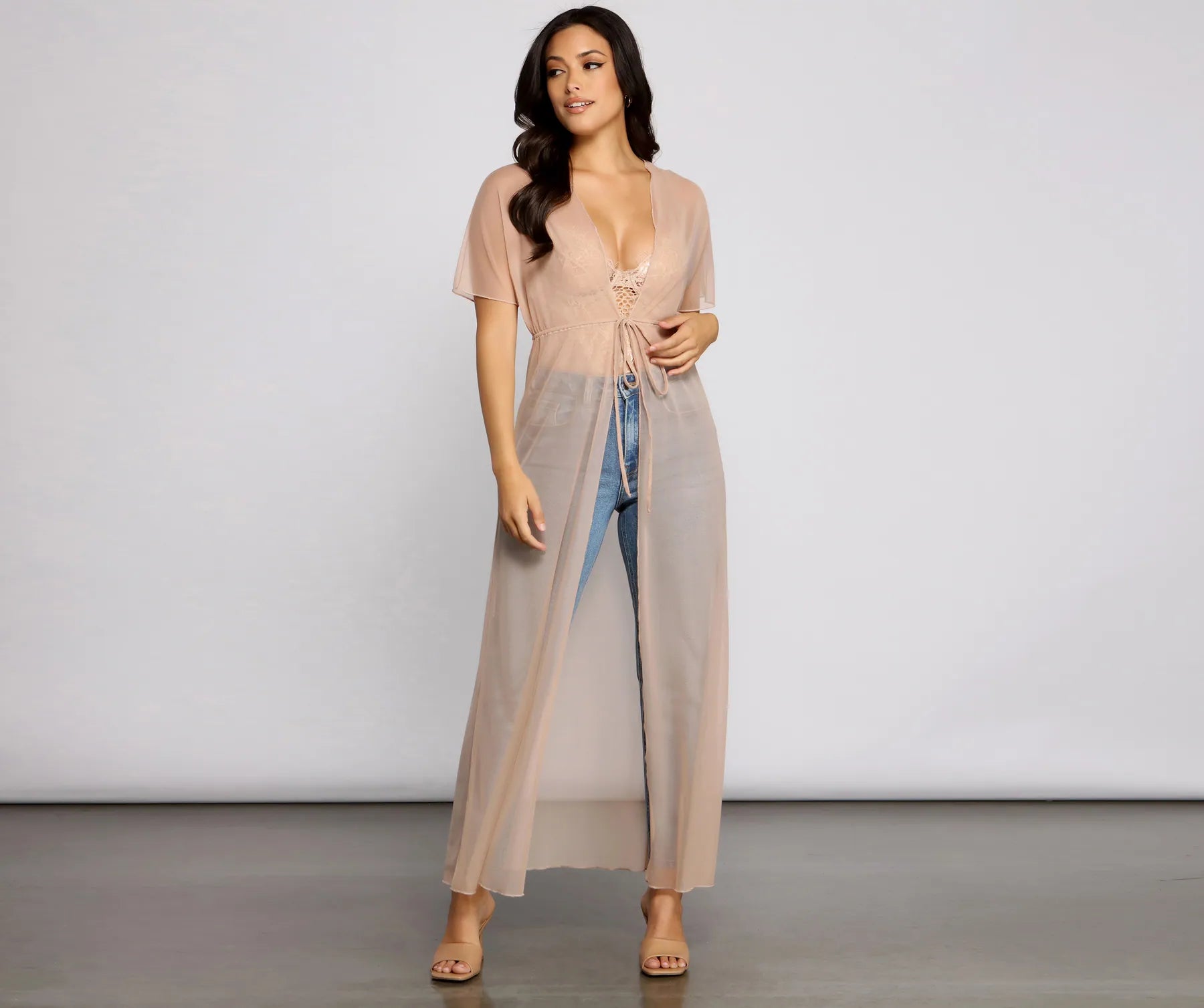 Mesh Moment Cover Up